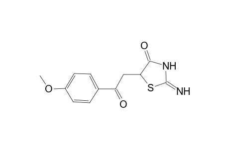 2-Imino-5-[2-(4-methoxy-phenyl)-2-oxo-ethyl]-thiazolidin-4-one