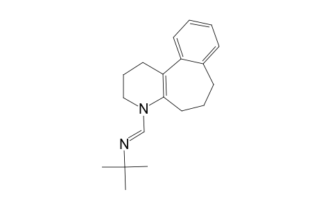 4-(N-Tert.-butylformimidoyl)-2,3,4,5,6,7-hexahydro-1H-benzo-[3,4]-cyclohepta-[1,2-B]-pyridine