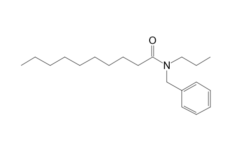 Decanoylamide, N-benzyl-N-propyl-