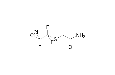 (2,2-DICHLOROTRIFLUOROETHYLTHIO)ACETIC ACID, AMIDE