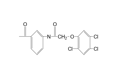 3'-Acetyl-2-(2,4,5-trichlorophenoxy)acetanilide