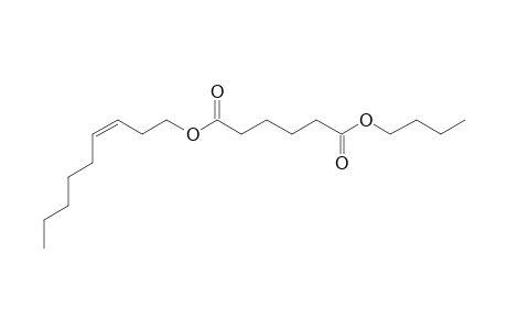 Adipic acid, butyl cis-non-3-enyl ester