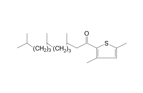 3,5-DIMETHYL-2-(1-OXO-3,7,11-TRIMETHYLDODECYL)THIOPHENE