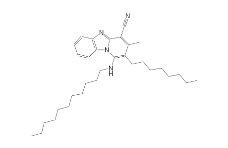 3-methyl-2-octyl-1-(undecylamino)pyrido[1,2-a]benzimidazole-4-carbonitrile