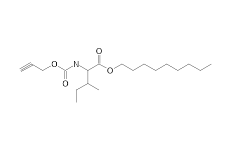 L-Isoleucine, N-propargyloxycarbonyl-, nonyl ester