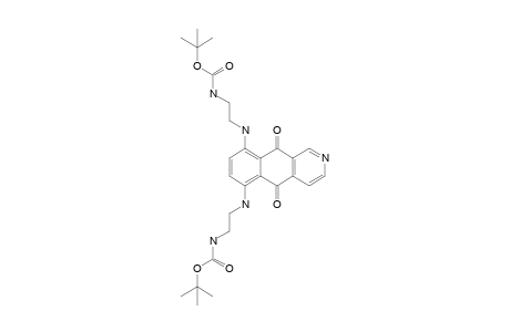 N-[2-[[6-[2-(tert-butoxycarbonylamino)ethylamino]-5,10-diketo-benz[g]isoquinolin-9-yl]amino]ethyl]carbamic acid tert-butyl ester