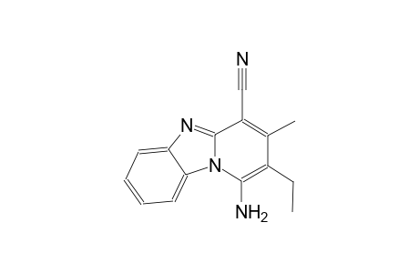 1-amino-2-ethyl-3-methylpyrido[1,2-a]benzimidazole-4-carbonitrile