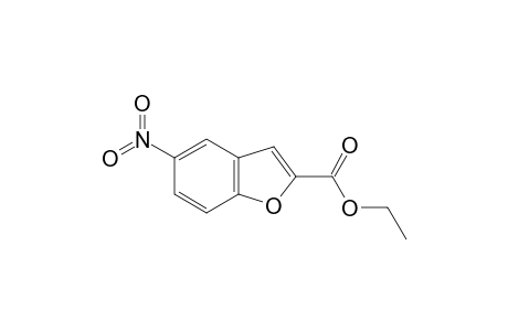 5-nitro-2-benzofurancarboxylic acid, ethyl ester