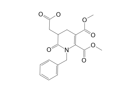 2-[1-Benzyl-1,2,3,4-tetrahydro-5,6-bis(methoxycarbonyl)-2-oxopyridin-3-yl]acetic acid