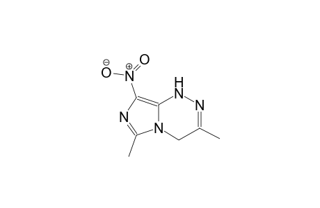 3,6-Dimethyl-8-nitro-1,4-dihydro-imidazo[5,1-c][1,2,4]triazine