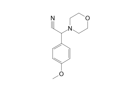 alpha-(p-methoxyphenyl)-4-morpholineacetonitrile