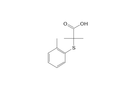 2-methyl-2-(o-tolylthio)propionic acid