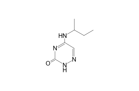 1,2,4-Triazin-3(2H)-one, 5-[(1-methylpropyl)amino]-