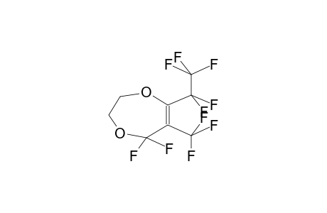 6-TRIFLUOROMETHYL-5-PERFLUOROETHYL-7,7-DIFLUORO-2,3-DIHYDRO-1,4-DIOXEPINE-5