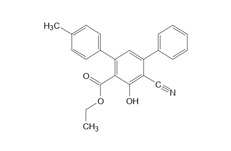 6'-cyano-5'-hydroxy-4''-methyl [m-terphenyl]-4'-carboxylic acid, ethyl ester