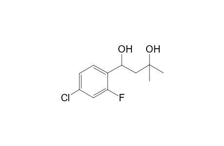 1-(4-Chloro-2-fluorophenyl)-3-methylbutane-1,3-diol