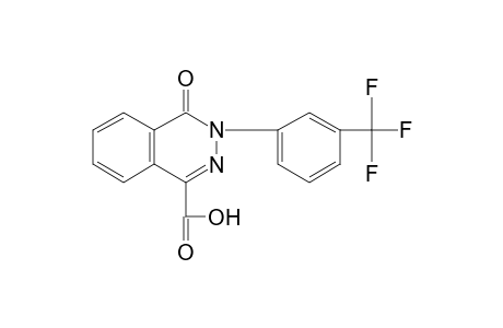 3,4-Dihydro-4-oxo-3-(alpha,alpha,alpha-trifluoro-m-tolyl)-1-phthalazinecarboxylic acid