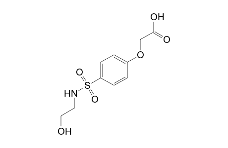 {p-[(2-hydroxyethyl)sulfamoyl]phenoxy}acetic acid