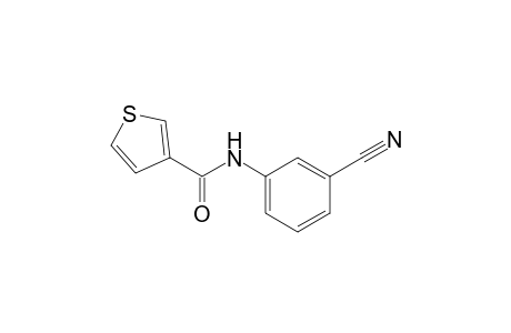 N-(3-Cyanophenyl)thiophene-3-carboxamide