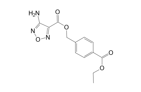 4-(ethoxycarbonyl)benzyl 4-amino-1,2,5-oxadiazole-3-carboxylate