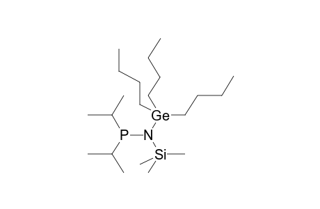 N-TRIMETHYLSILYL-N-TRIBUTYLGERMYL-P,P-DIISOPROPYLAMINOPHOSPHINE(CONFORMER MIXTURE)