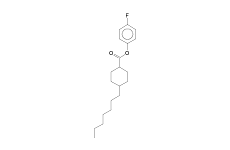 4-Fluorophenyl 4-heptylcyclohexanecarboxylate