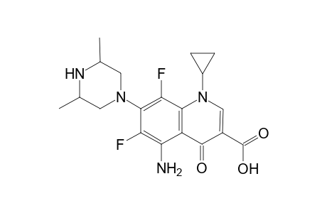 Sparfloxacin MS2