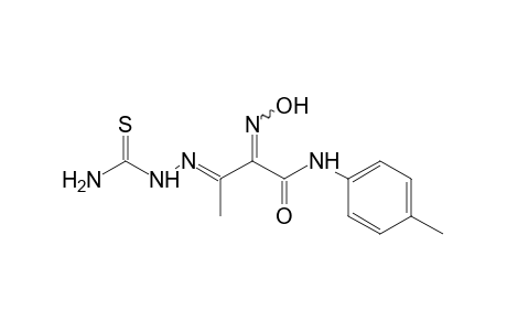 2,3-dioxo-p-butyrotoluidide, 2-oxime 3-(thiosemicarbazone