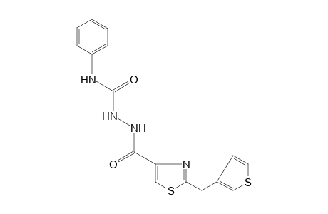 4-phenyl-1-{[2-(3-thenyl)-4-thiazolyl]carbonyl}semicarbazide