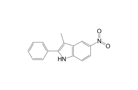 3-Methyl-5-nitro-2-phenyl-1H-indole