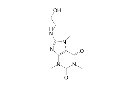8-[(2-hydroxyethyl)amino]-1,3,7-trimethyl-3,7-dihydro-1H-purine-2,6-dione