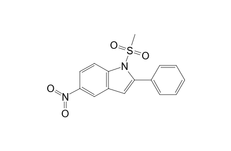 1-Methylsulfonyl-5-nitro-2-phenylindole