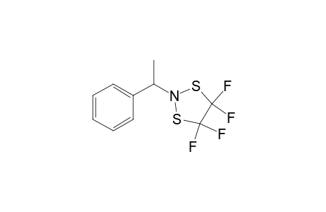 4,4,5,5-tetrafluoro-2-(1-phenylethyl)-1,3,2-dithiazolidine