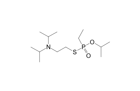 O-ISOPROPYL S-2-DIISOPROPYLAMINOETHYL ETHYLPHOSPHONOTHIOLATE