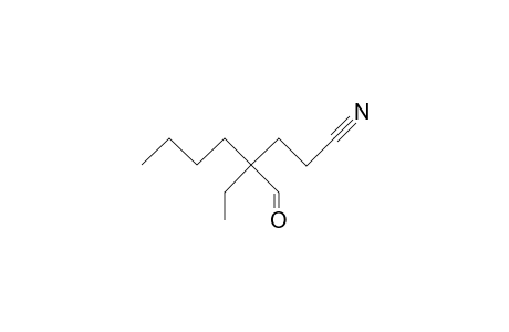 2-(beta-Cyanoethyl)-2-ethylhexanal