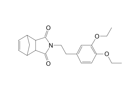 Tricyclo[5.2.1.0(2,6)]dec-8-ene-3,5-dione, 4-[2-(3,4-diethoxyphenyl)ethyl]-4-aza-