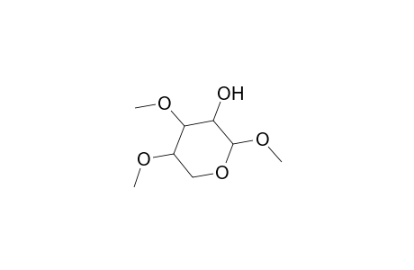 Methyl 3,4-di-O-methylpentopyranoside