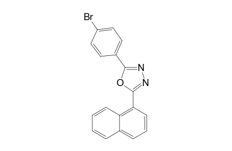 2-(4-Bromophenyl)-5-(1-naphthyl)-1,3,4-oxadiazole
