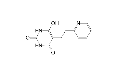 6-hydroxy-5-[2-(2-pyridinyl)ethyl]-2,4(1H,3H)-pyrimidinedione