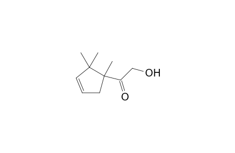 hydroxymethyl 1,2,2-trimethyl-3-cyclopentenyl ketone