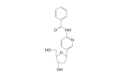 2-(N-Benzoylamino)-5-[2'-deoxy-.beta.,D-ribofuranosyl]pyridine