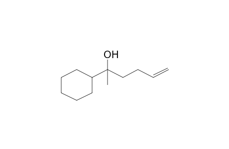 2-Cyclohexyl-hex-5-en-2-ol
