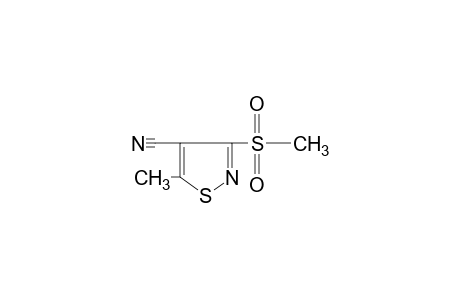 5-METHYL-3-(METHYLSULFONYL)-4-ISOTHIAZOLECARBONITRILE