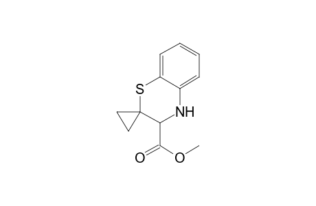 3-spiro[3,4-dihydro-1,4-benzothiazine-2,1'-cyclopropane]carboxylic acid methyl ester