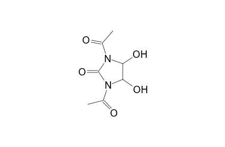 1,3-diacetyl-4,5-dihydroxy-2-imidazolidinone