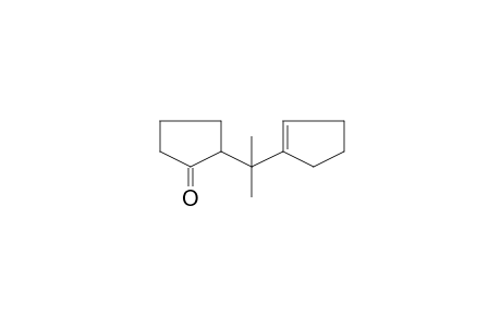 2-(1-Cyclopent-1-enyl-1-methylethyl)cyclopentanone