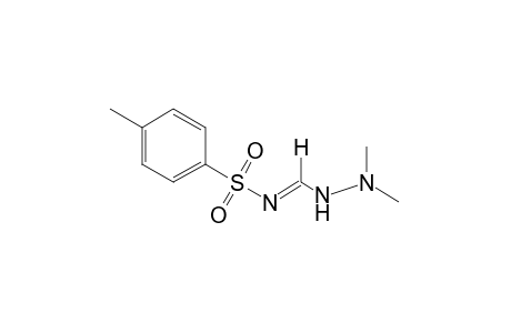 N-(p-tolylsulfonyl)formimidic acid, 2,2-dimethyl hydrazide