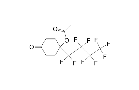 4-Acetoxy-4-perfluorobutyl-2,5-cyclohexadien-1-one