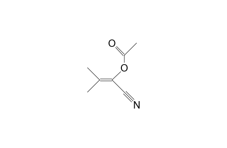 2-Acetoxy-3-methyl-but-2-enenitrile