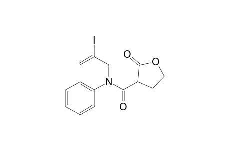 N-(2-Iodoallyl)-2-oxo-N-phenyl-tetrahydrofuran-3-carboxamide